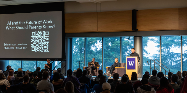 AI lecture with audience